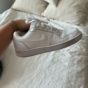 Nike White Mesh Sneakers